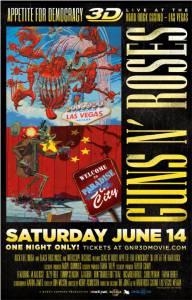 Guns N' Roses Appetite for Democracy 3D Live at Hard Rock Las Vegas - (2014)