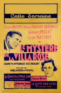 Le mystre de la villa rose - (1929)