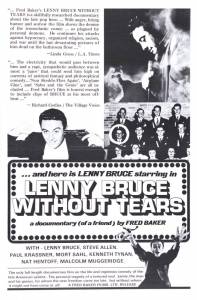 Lenny Bruce Without Tears - (1972)