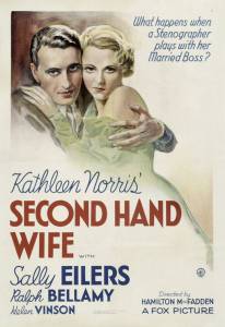 Second Hand Wife - (1933)